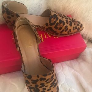 Leopard print shoes